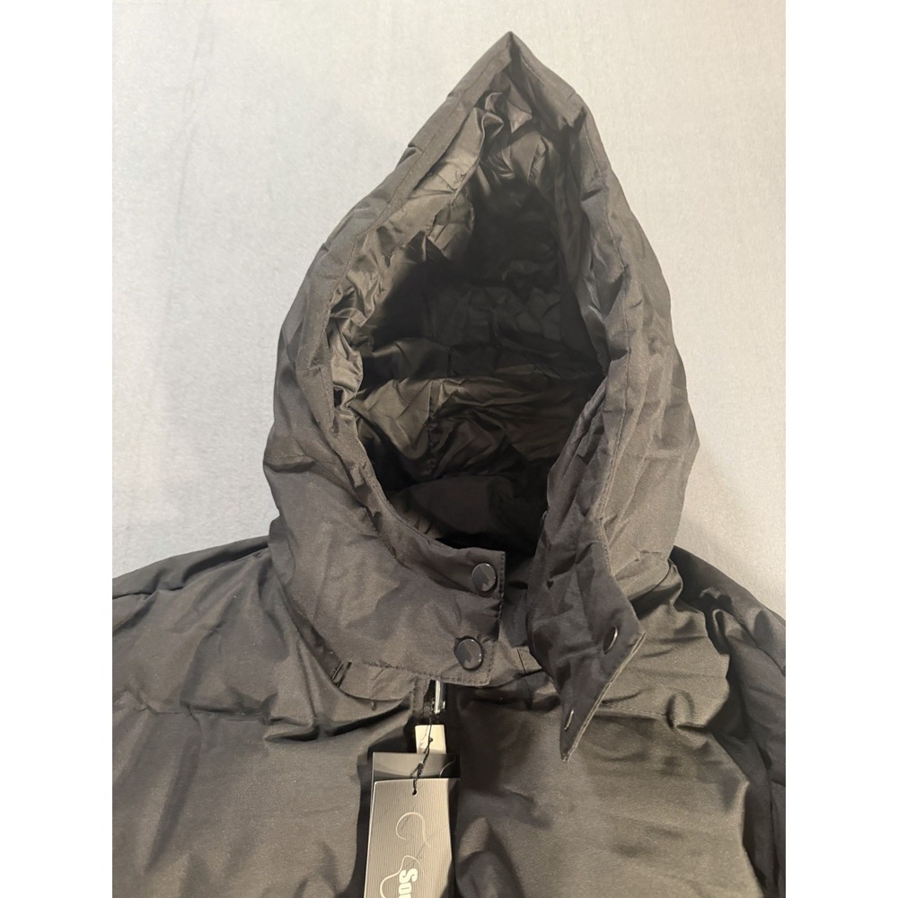 Big & Tall Soularge Men's 6XL Heavyweight Puffer Winter Coat Insulated Cold NWT - Picture 4 of 9